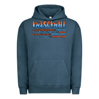 Pigment Midnight Navy vintage baseball Urban Hoodie - Artiststas