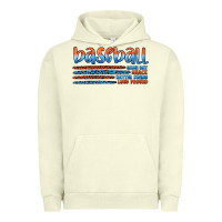 Pigment Pistachio vintage baseball Urban Hoodie - Artiststas
