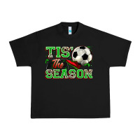 Black tis' the season soccer Urban Heavy Tee - Zillion Design Studio
