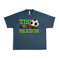 Midnight Navy tis' the season soccer Urban Heavy Tee - Zillion Design Studio