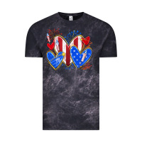 4th Of July Hearts Vintage Tee | Teevron