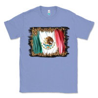 Colony Blue distressed mexico flag Classic Tee - BarkalooDesign