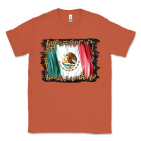 Copper distressed mexico flag Classic Tee - BarkalooDesign