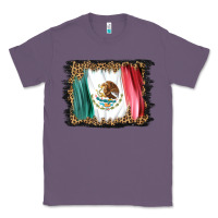 Lavender distressed mexico flag Classic Tee - BarkalooDesign