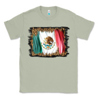Matcha distressed mexico flag Classic Tee - BarkalooDesign