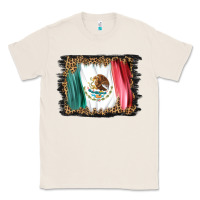 Natural distressed mexico flag Classic Tee - BarkalooDesign