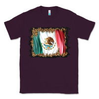 Plum distressed mexico flag Classic Tee - BarkalooDesign