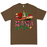 Cacao mama cita with sombrero hat and roses Premium Tee - Artiststas