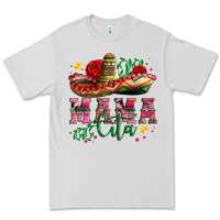 Dove Grey mama cita with sombrero hat and roses Premium Tee - Artiststas