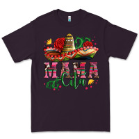Mama Cita With Sombrero Hat And Roses Premium Tee | Teevron