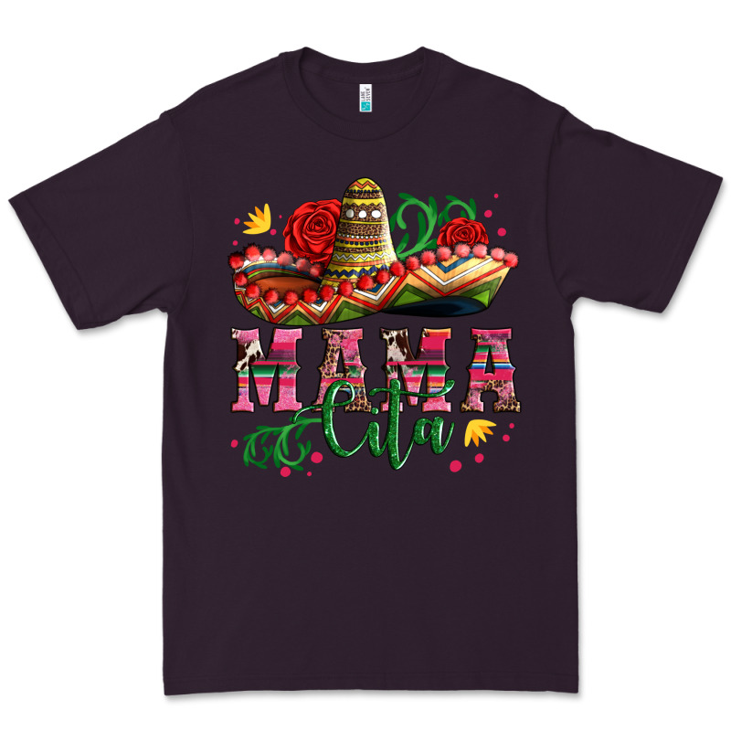 Mama Cita With Sombrero Hat And Roses Premium Tee by Artiststas | Teevron