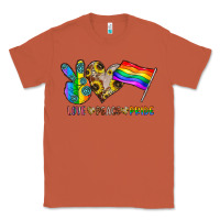 Copper peace love pride Classic Tee - CowhideDigitalArt