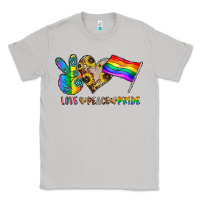 Moon Dust peace love pride Classic Tee - CowhideDigitalArt
