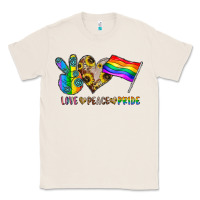 Natural peace love pride Classic Tee - CowhideDigitalArt