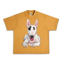 Peanut Butter bull terrier Urban Heavy Tee - RanaPortraitStore