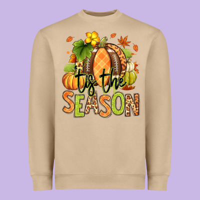 Heavyweight Sweatshirt Tis' the season Fall American Football