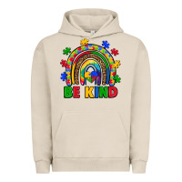 Pigment French Oak autism awareness rainbow Urban Hoodie - Artiststas