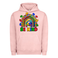 Pigment Salmon autism awareness rainbow Urban Hoodie - Artiststas
