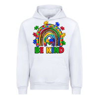 White autism awareness rainbow Urban Hoodie - Artiststas