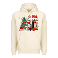 Tofu merry christmas camper Premium Hoodie - MaliasSmallBusiness