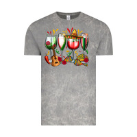 Cloud Rock mexico wine glasses Vintage Tee - Zillion Design Studio