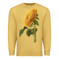 Antique Gold teddy bear sunflower Premium Sweatshirt - LillyAllenDesigns