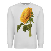Dove Grey teddy bear sunflower Premium Sweatshirt - LillyAllenDesigns