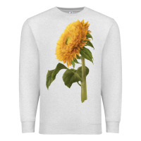 Oatmeal Heather teddy bear sunflower Premium Sweatshirt - LillyAllenDesigns