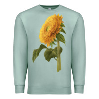 Seafoam teddy bear sunflower Premium Sweatshirt - LillyAllenDesigns