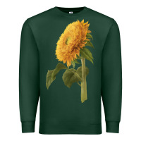 Sports Green teddy bear sunflower Premium Sweatshirt - LillyAllenDesigns