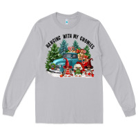 Moon Dust hanging with my gnomies Long Sleeve Tee - FaDigitalArtStudio