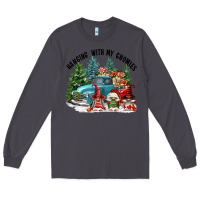 Smoke hanging with my gnomies Long Sleeve Tee - FaDigitalArtStudio