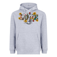 Heather Grey western love nurse Heavyweight Hoodie - BarkalooDesign