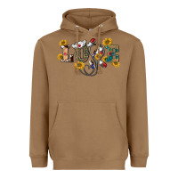 Toasted Coconut western love nurse Heavyweight Hoodie - BarkalooDesign