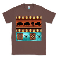 Chestnut native american aztec seamless pattern 2 Classic Tee - BundleAndBundleShop