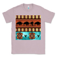 Lilac native american aztec seamless pattern 2 Classic Tee - BundleAndBundleShop