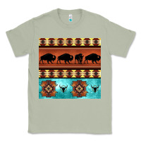 Matcha native american aztec seamless pattern 2 Classic Tee - BundleAndBundleShop
