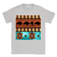 Moon Dust native american aztec seamless pattern 2 Classic Tee - BundleAndBundleShop