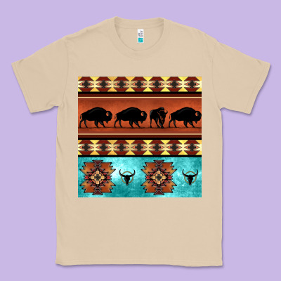 Native American Aztec Seamless Pattern 2 Classic Tee Designed By Bundleandbundleshop
