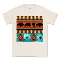 Natural native american aztec seamless pattern 2 Classic Tee - BundleAndBundleShop