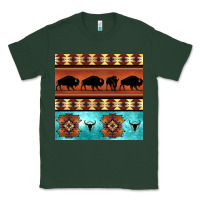 Sports Green native american aztec seamless pattern 2 Classic Tee - BundleAndBundleShop