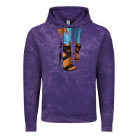 Cloud Purple black heels black fashion girl Vintage Hoodie - RanaPortraitStore