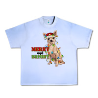 Grape Ice merry and bright chihuahua Urban Heavy Tee - RanaPortraitStore