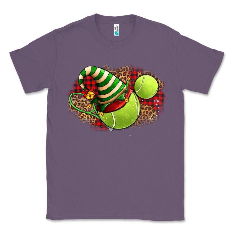 Tennis Christmas With Racket And Hat Classic Tee by FaDigitalArtStudio | Teevron