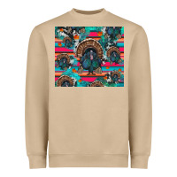 Mushroom Thanksgiving Turkey Heavyweight Sweatshirt - RanaPortraitStore