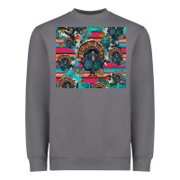 Storm Thanksgiving Turkey Heavyweight Sweatshirt - RanaPortraitStore
