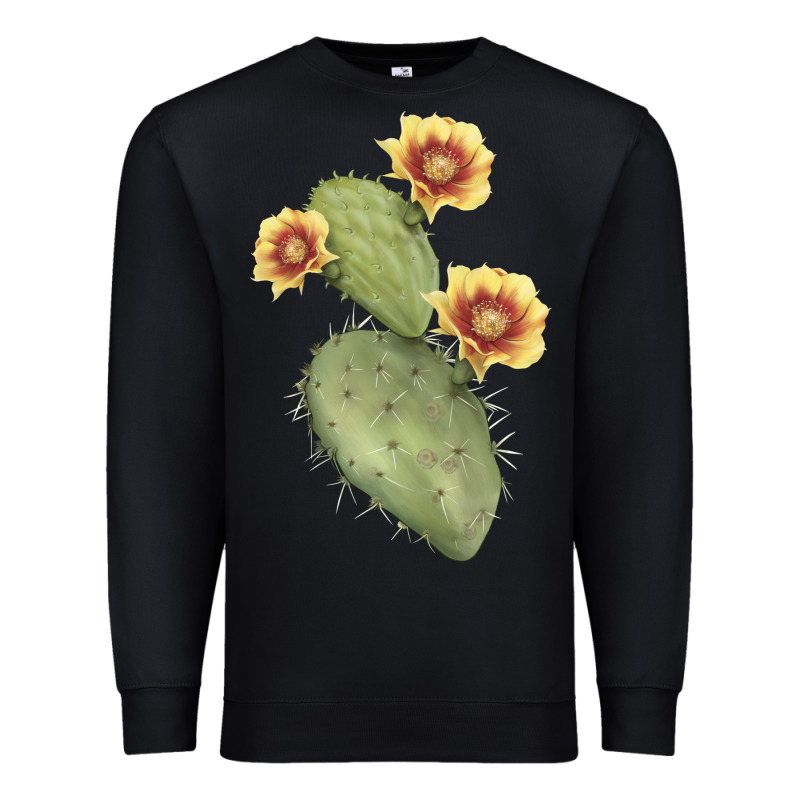 Opuntia Phaeacantha Premium Sweatshirt by LillyAllenDesigns | Teevron