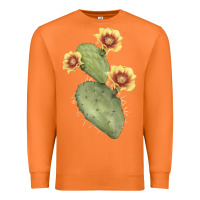 Carrot opuntia phaeacantha Premium Sweatshirt - LillyAllenDesigns