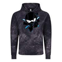 Cloud Black ninja kid Vintage Hoodie - Unal Design