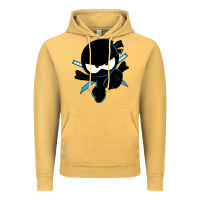 Vintage Mustard ninja kid Vintage Hoodie - Unal Design